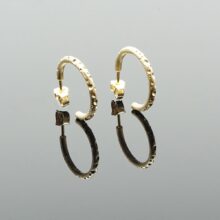 Cosmos-øreringe-forgyldt-925 sølv-2025-3